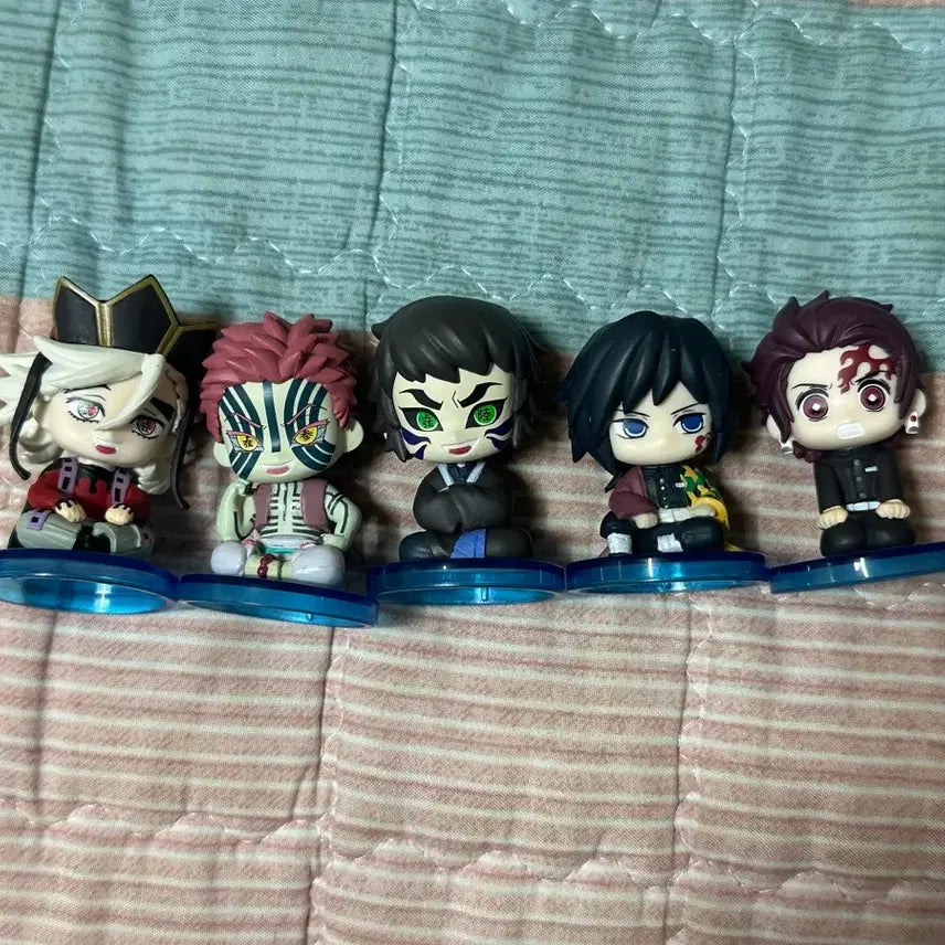 [BUNJANG] Demon Slayer Mugen Train Suwarasetei Gacha Figures Bundle Set / 귀멸의 칼날 무한성 스와라세타이 가챠 피규어 일괄