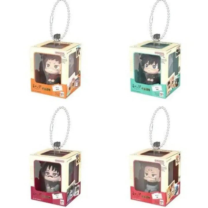 [BUNJANG] Jujutsu Kaisen Look-Up Keychain Miniature Collection Bundle Set / 풀박스 일괄) 주술회전 룩업 키링 미니어처 컬렉션 이타도리 후시구로 스쿠나 쵸소우