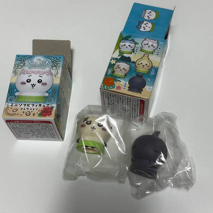 [BUNJANG] Chiikawa Mermaid Island Soft Vinyl Racco Hitoha / 먼작귀 치이카와 인어섬 소프비 랏코 히토하