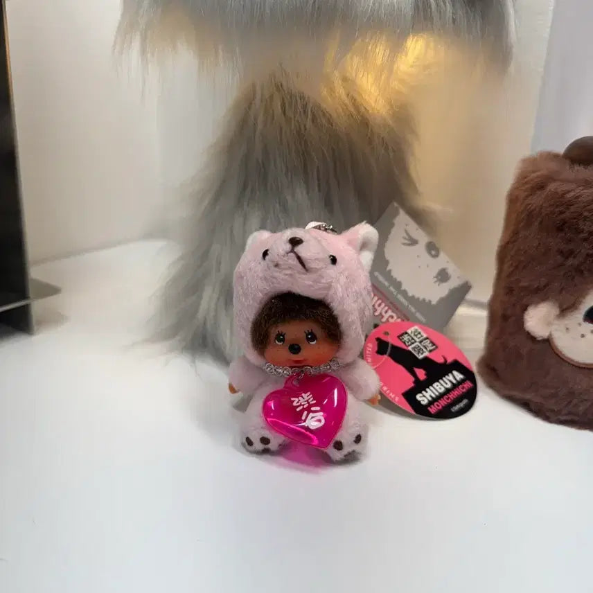 [BUNJANG] Shibuya Limited Mini Mocchi Mochi / 시부야 미니 곰 몬치치