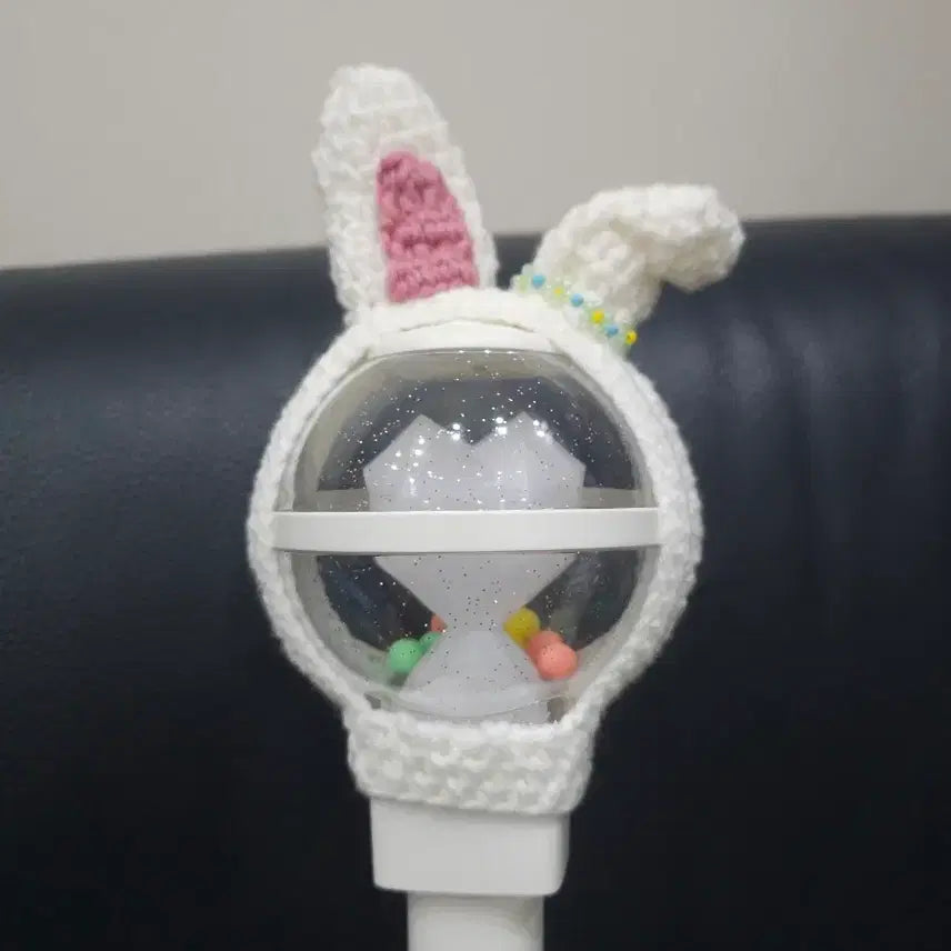 [BUNJANG] Handmade Knitted Bunny Lightstick Cover / 뽑봉 커버