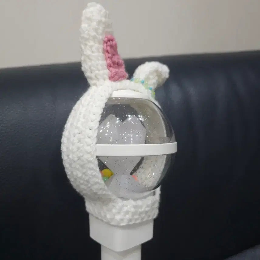 [BUNJANG] Handmade Knitted Bunny Lightstick Cover / 뽑봉 커버