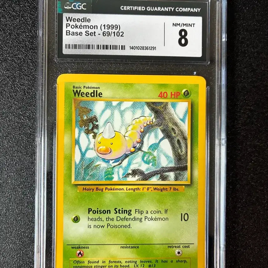 [BUNJANG] 1999 Vintage Pokemon Card (English) - Withdrawn - CGC Graded 8 / CGC 8등급 영판 1999 초기 구판 빈티지 포켓몬카드