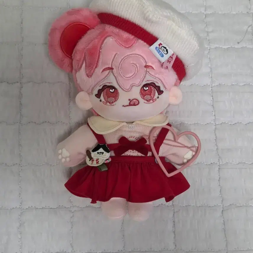 [BUNJANG] 20cm Unbranded Strawberry Juvile Plush Doll with DoYou&