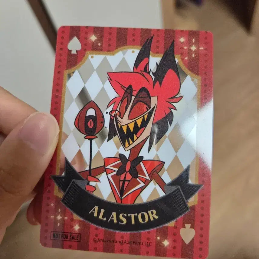 [BUNJANG] Hazbin Hotel Bonus Cards Alastor, Niffty, Husk Bundle Set / 해즈빈 호텔 특전 카드 팝니다(알래스터, 니프티, 배기)