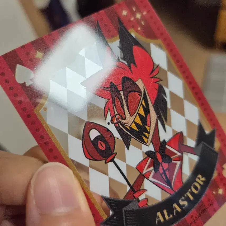 [BUNJANG] Hazbin Hotel Bonus Cards Alastor, Niffty, Husk Bundle Set / 해즈빈 호텔 특전 카드 팝니다(알래스터, 니프티, 배기)