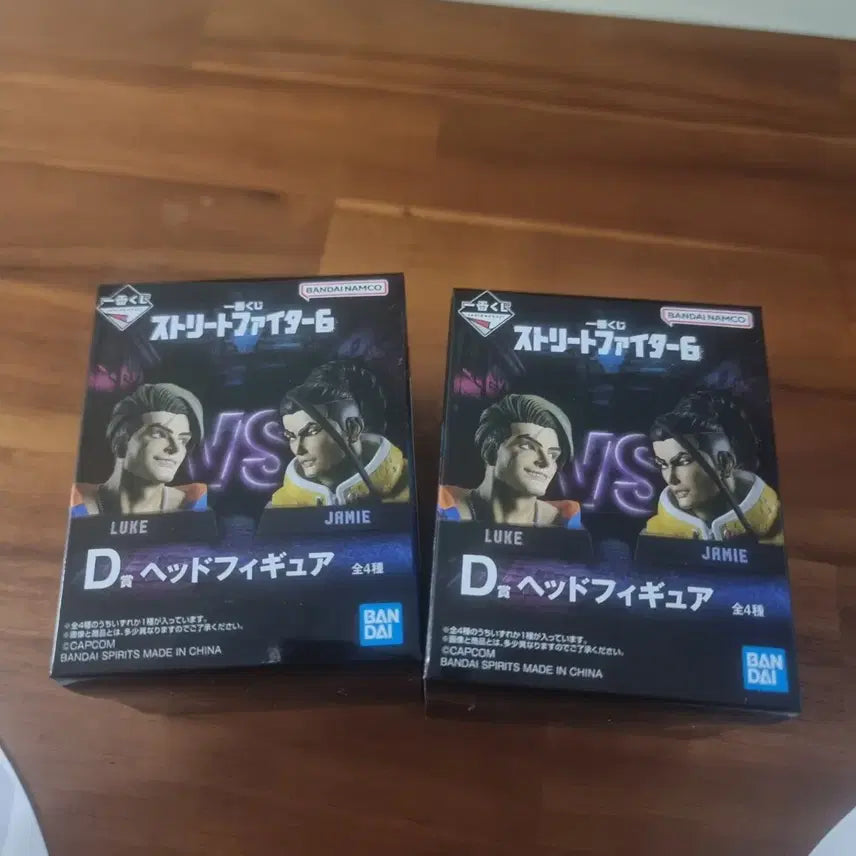 [BUNJANG] Street Fighter 6 Ichiban Shoji D Prize Head Figure Bundle (Sealed) / 미개봉 일괄)스트리트 파이터6 제일복권 D상 헤드 피규어