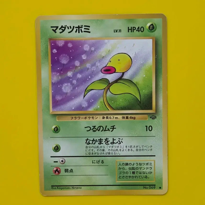 [BUNJANG] Pokemon Card 1996 Koffing First Edition Japanese Album/Collection / 포켓몬카드 1996 모다피 초기카드 일판 소장용 앨범용