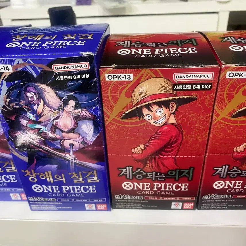 [BUNJANG] One Piece Card Game Series 13 &amp; 14 Bundle Set / 원피스카드13,14탄