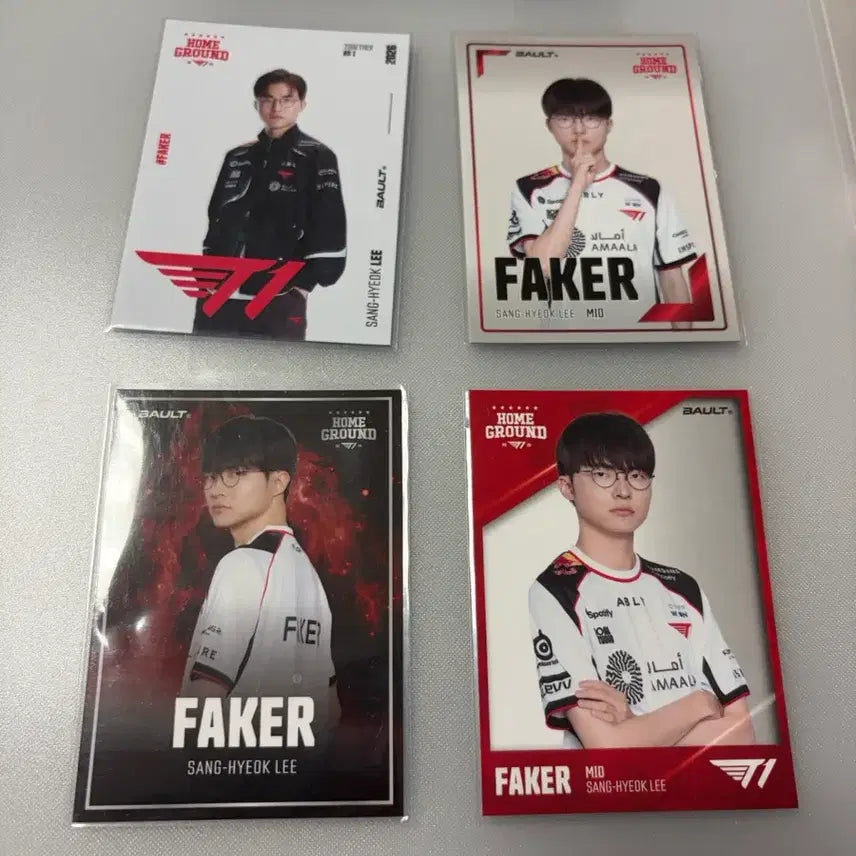 [BUNJANG] T1 Faker Trading Card / T1 BAULT 트레이딩 카드 페이커