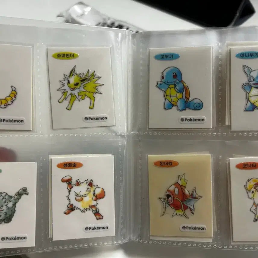 [BUNJANG] Pokemon 30th Anniversary Stickers Bundle Set / 포켓몬 30주년 띠부실 일괄판매