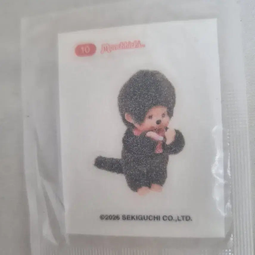 [BUNJANG] Monchhichi Strawberry Wafers Sticker Sealed / 몬치치 딸기 웨하스 띠부씰 미개봉 양도 ㅅㅊㅇ