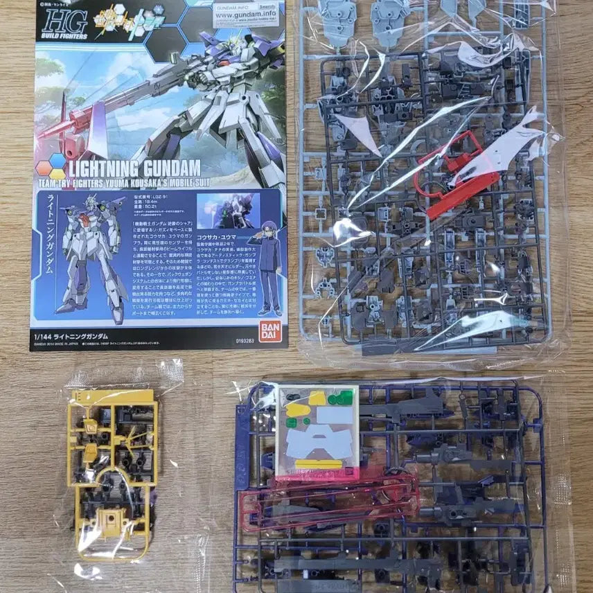 [BUNJANG] Bandai HG Lightning Gundam Gunpla Model Kit / 건담 반다이 HG 라이트닝 건담 건프라 빌드건담 프라모델 팝니다