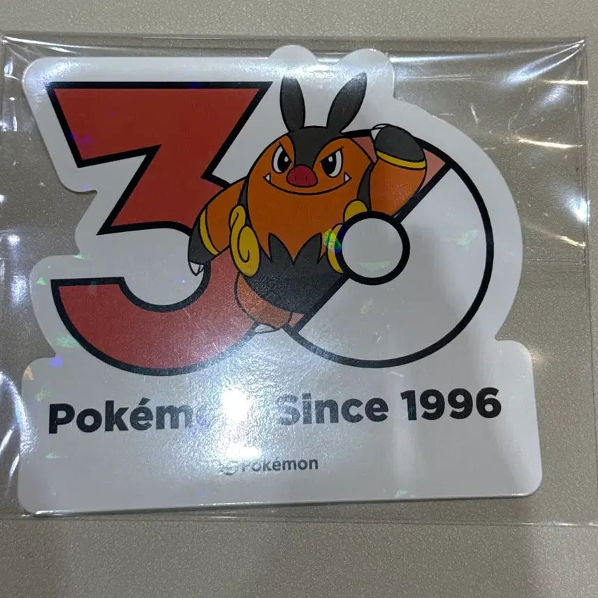 [BUNJANG] Pokemon 30th Anniversary Sticker - Charjabug / 포켓몬스터 30주년 스티커 - 차오꿀