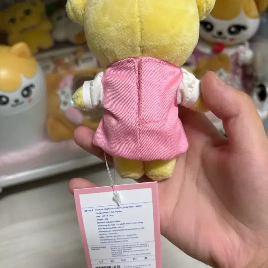 [BUNJANG] Nao-ri School Keyring Doll / 미니브 나오리 스쿨 키링 인형