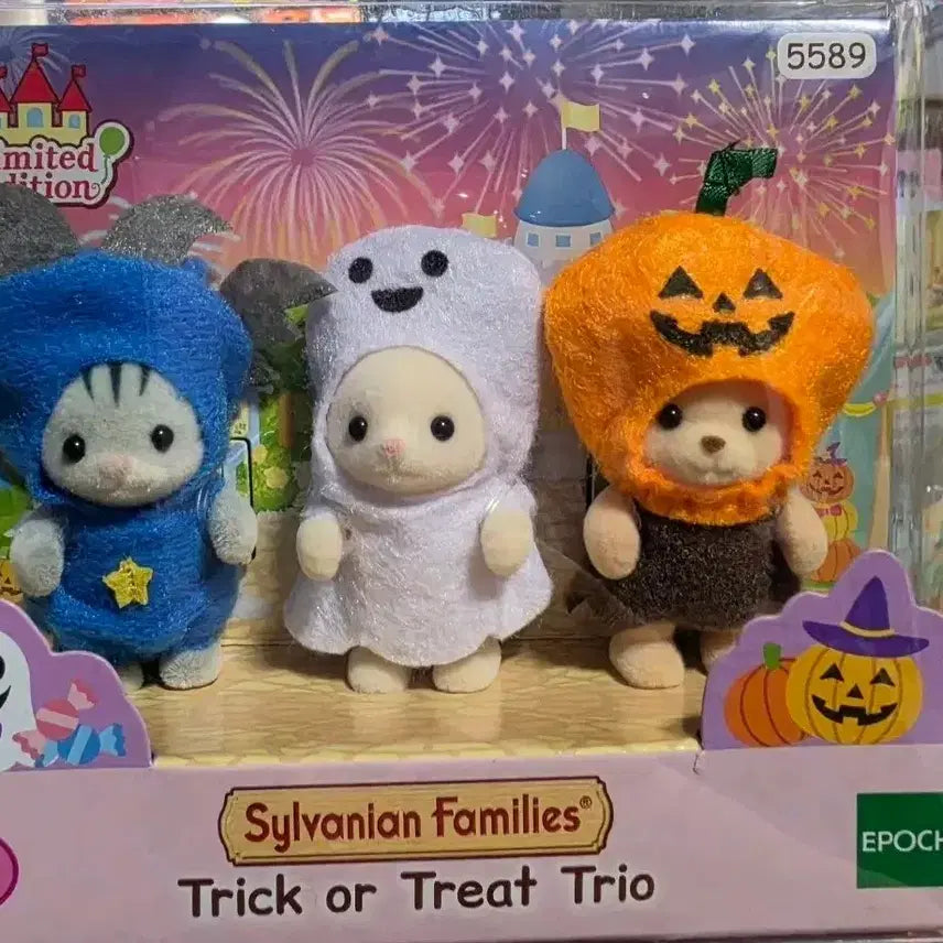 [BUNJANG] Sylvanian Families Halloween Trio Limited Edition / 실바니안 패밀리 할로윈 트리오