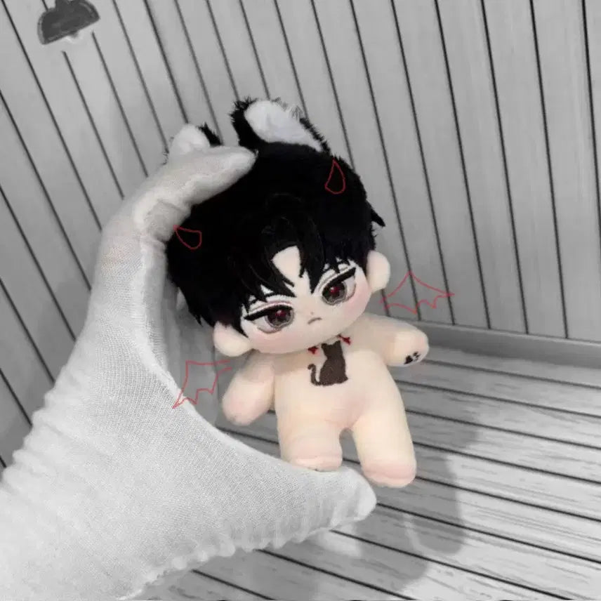 [BUNJANG] 10cm Doll Kim Sorreum (Black Cat Ver.) / 괴담출근 비공식 10cm 솜인형 김솔음 속성 흑묘솔 양도