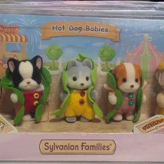 [BUNJANG] Sylvanian Families Baby Hot Dog Set / 실바니안 패밀리 모여라 아기 핫도그