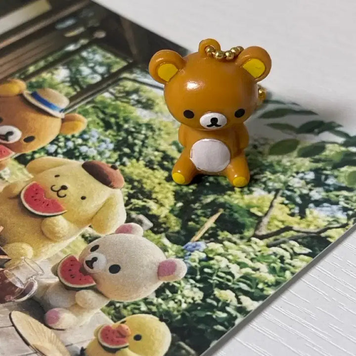[BUNJANG] Rilakkuma Bath Bomb Keyring / 리락쿠마 배쓰밤 키링