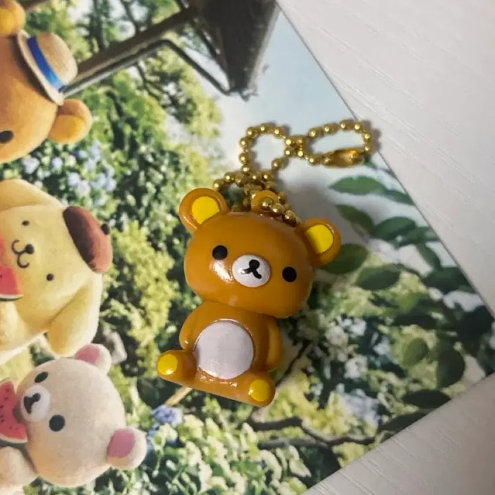[BUNJANG] Rilakkuma Bath Bomb Keyring / 리락쿠마 배쓰밤 키링