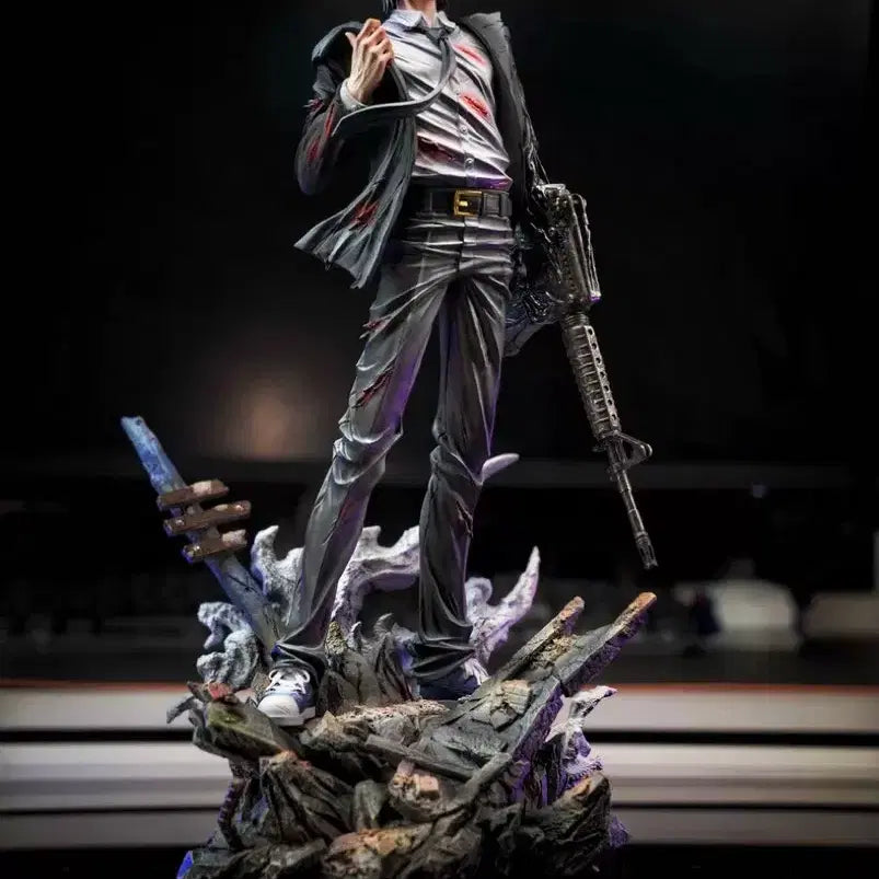 [BUNJANG] DAZZLE x PG Studio Chainsaw Man Aki Hayakawa 1/6 Scale Resin Figure (Sealed) / 체인소맨 하야카와 아키 1/6 레진 피규어 DAZZLE x PG 미개봉