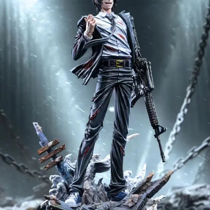 [BUNJANG] DAZZLE x PG Studio Chainsaw Man Aki Hayakawa 1/6 Scale Resin Figure (Sealed) / 체인소맨 하야카와 아키 1/6 레진 피규어 DAZZLE x PG 미개봉