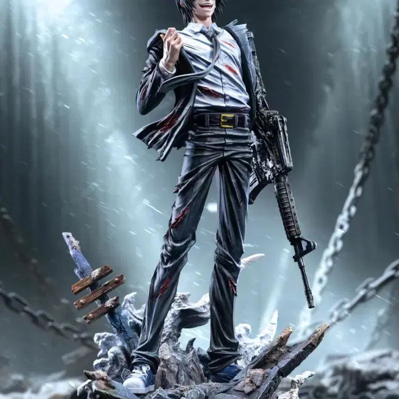 [BUNJANG] DAZZLE x PG Studio Chainsaw Man Aki Hayakawa 1/6 Scale Resin Figure (Sealed) / 체인소맨 하야카와 아키 1/6 레진 피규어 DAZZLE x PG 미개봉