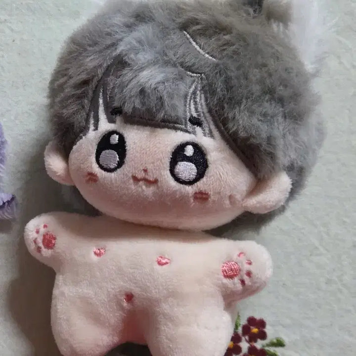 [BUNJANG] 10cm Unbranded Plush Doll Porri Black Cat (Includes Cloak) / 10cm 무속성 솜인형 포리 깜장냥 (망토 포함)