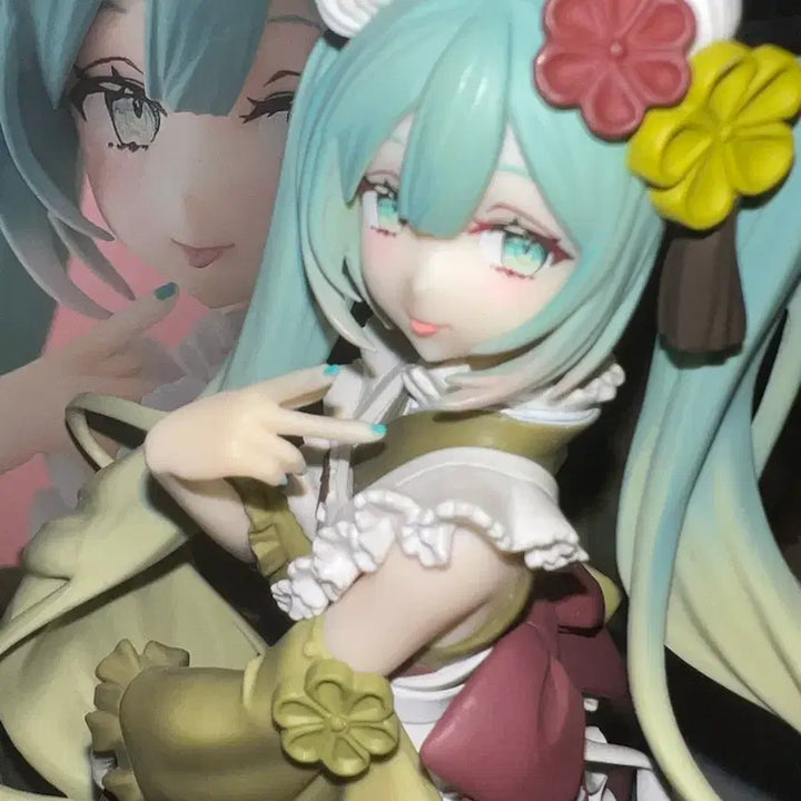 [BUNJANG] FURYU Hatsune Miku Matcha Parfait Figure / 후류 하츠네 미쿠 피규어 말차 녹차 파르페