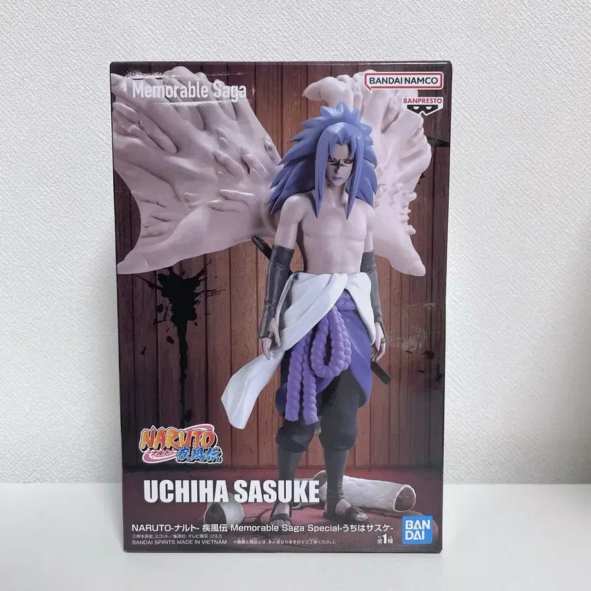 [BUNJANG] Naruto Uchiha Sasuke Memorabilia Saga Figure / 나루토 우치하 사스케 메모러블 사가 피규어 미개봉