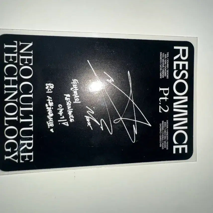 [BUNJANG] NCT Mark Resonance Hockey Photocard / 전 nct 마크 레조넌스 하키 포카