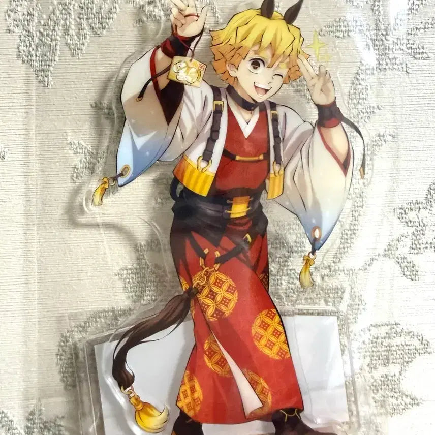 [BUNJANG] Demon Slayer Agatsuma Zenitsu Year of the Horse Acrylic Standee (Sealed) / 귀멸의 칼날 아가츠마 젠이츠 말의해 말띠해 아크릴 스탠드 미개봉
