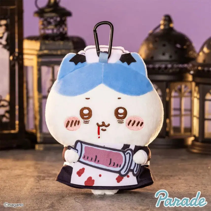 [BUNJANG] Cheekawaii Halloween 2026 Pouch Keyring Set (3 Types) / 2026 할로윈 치이카와 파우치 키링 3종 세트