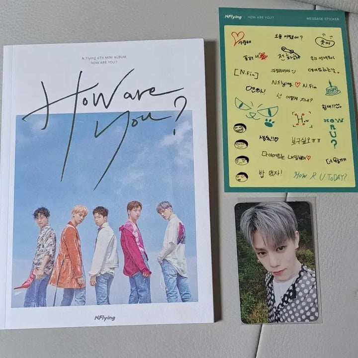 [BUNJANG] N.Flying How Are You? Mini Album Vol. 4 (Unsealed) / 엔플라잉 개봉앨범 How Are You?