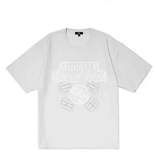 [BUNJANG] BTS Arirang T-Shirt Gray Size L / BTS 아리랑 회색티셔츠 L