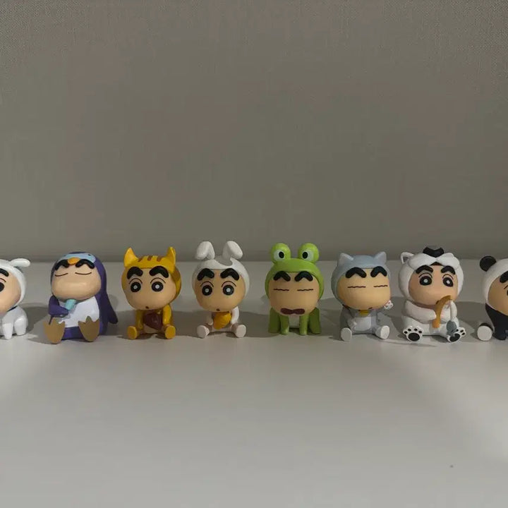 [BUNJANG] Crayon Shin-chan Animal Costume Figure Set / 짱구는못말려 동물 의상 피규어 세트