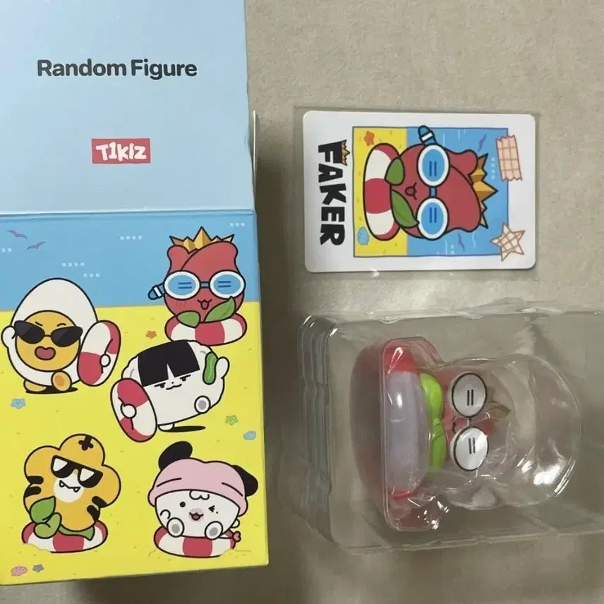[BUNJANG] T1 Faker Lucky Draw Figure Summer Edition / T1 홈그라운드 티끌즈 랜덤 피규어 썸머 에디션 페이커 faker