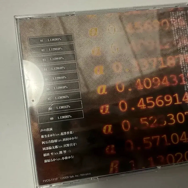 [BUNJANG] Steins;Gate Infinite Origin Arclight Drama CD / 슈타인즈 게이트 드라마cd 무한원점의 아크라이트
