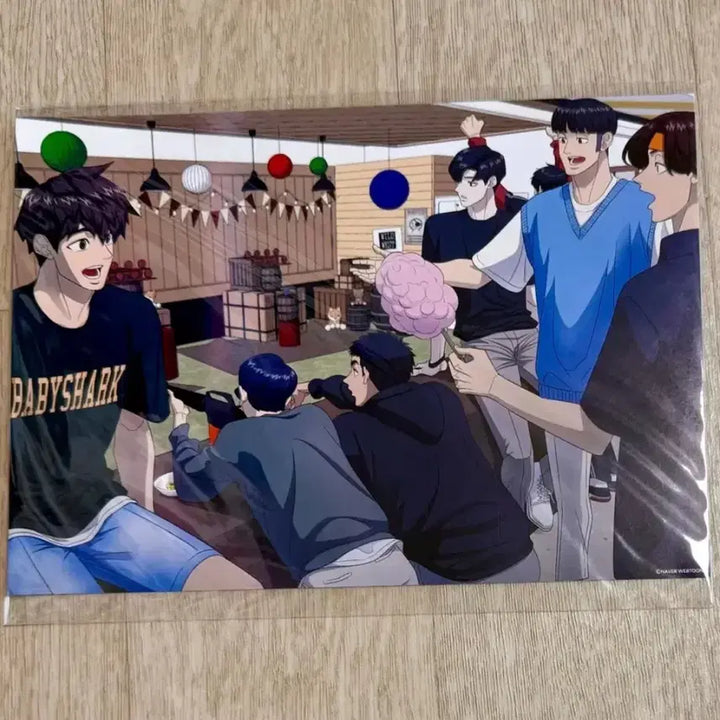 [BUNJANG] Garbage Time GABTA Luchu Shop 2nd Special Poster Set / 가비지타임 갑타 러츄샵 2차 특전 포스터  지상고 기상호 정희찬 김다은 공태성 진재유 성준수