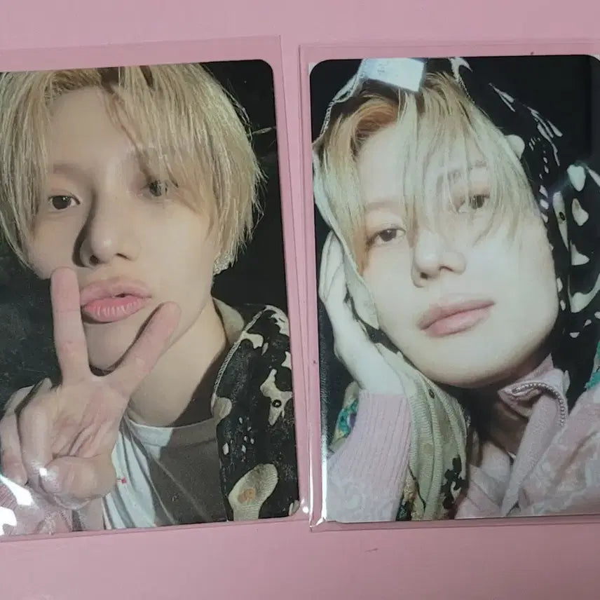 [BUNJANG] SHINee Taemin Atmos Fabric Poster Photocard / 샤이니 태민 Atmos 패브릭 포스터 포카 7만원 구매 특전