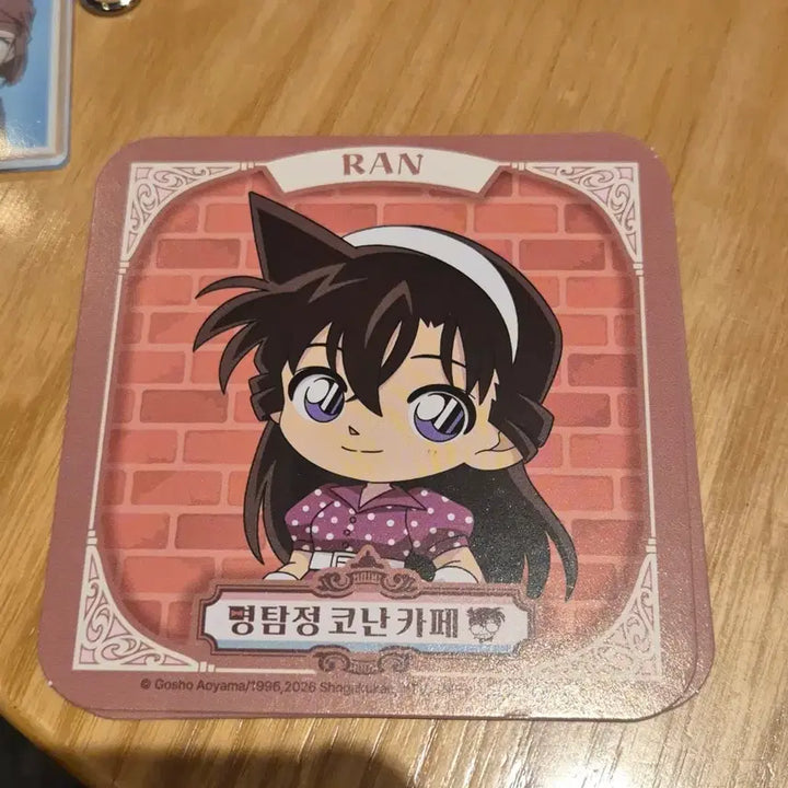 [BUNJANG] Detective Conan Cafe Ran Special Coaster / 명탐정 코난 카페 란 특전 코스터