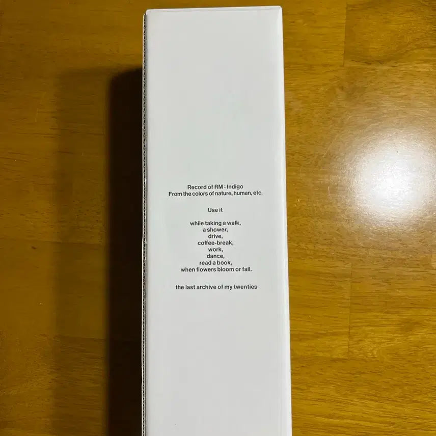 [BUNJANG] BTS RM Indigo Limited Edition Diffuser (Unsealed) / 방탄 알엠 한정판 인디고 디퓨저