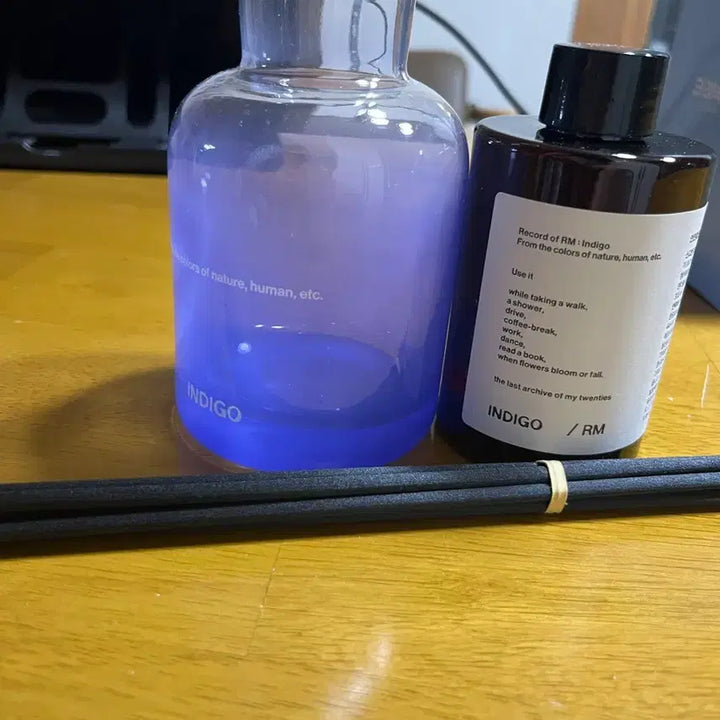 [BUNJANG] BTS RM Indigo Limited Edition Diffuser (Unsealed) / 방탄 알엠 한정판 인디고 디퓨저