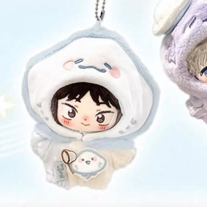 [BUNJANG] 10cm Doll Clothes Jellyfish Stingray Set Blue Sky / 10cm 인형옷 솜인형옷 누이 의상 세트 해파리 가오리 블루 하늘