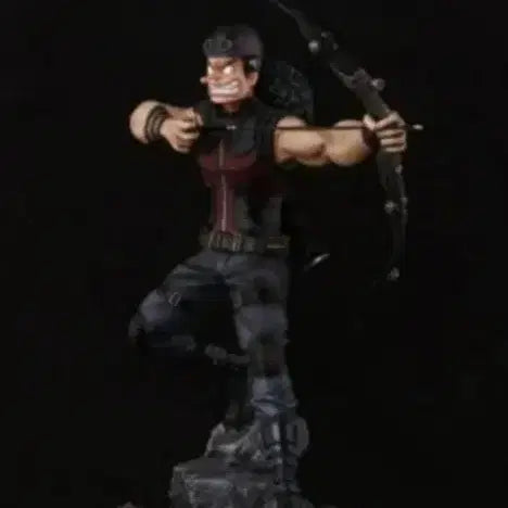 [BUNJANG] MQ Usop Avengers Collaboration Resin Statue / mq우솝(어벤저스 콜라보) 레진 급처