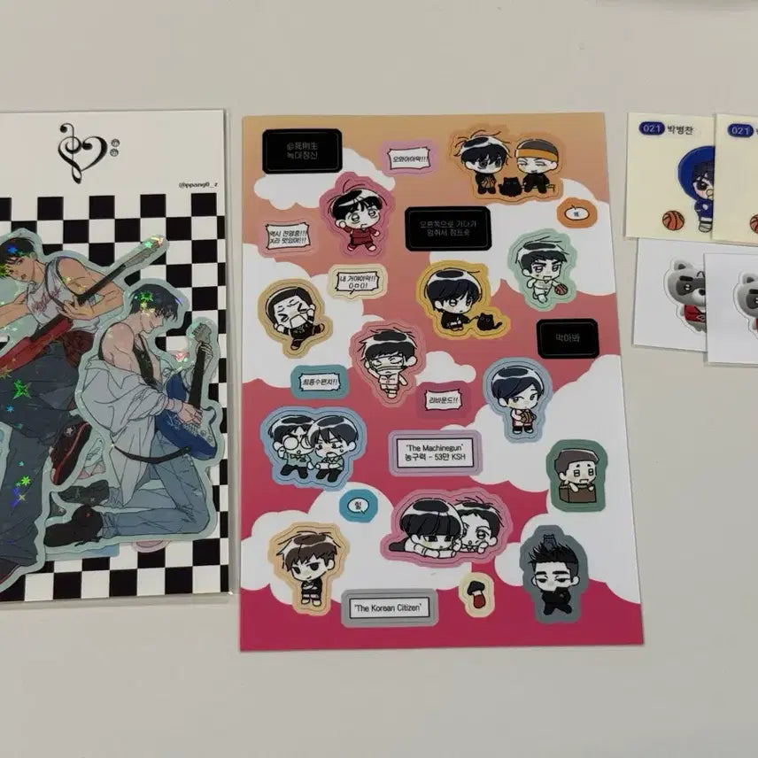 [BUNJANG] Garbage Time Sodong Sodong Bangjun Sticker / 가비지타임 소동님 빵준 가비지사운드 스티커