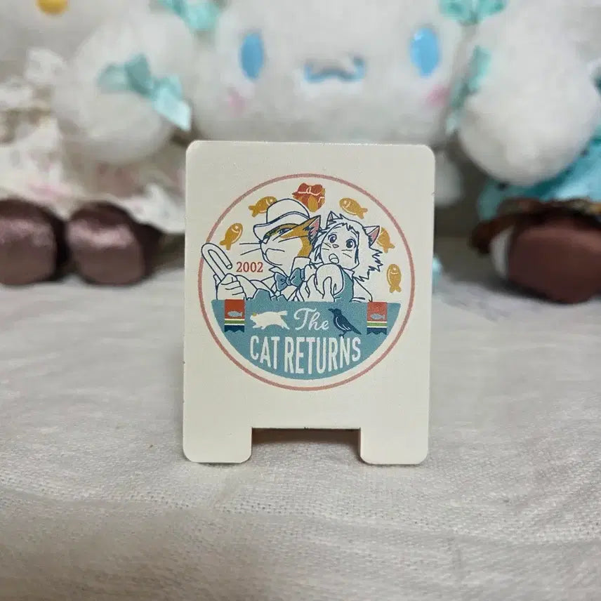 [BUNJANG] Studio Ghibli The Cat Returns Wooden Clip / 지브리 고양이의보은 굿즈 우드 클립 목제 집게