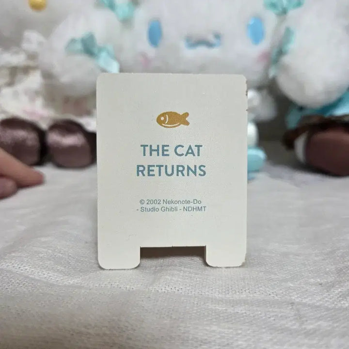 [BUNJANG] Studio Ghibli The Cat Returns Wooden Clip / 지브리 고양이의보은 굿즈 우드 클립 목제 집게