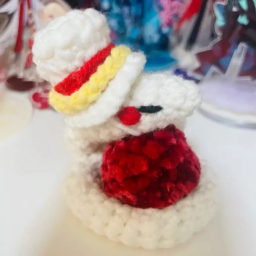 [BUNJANG] Hazbin Hotel Lucifer Crochet Snake Plush / [급처] 해즈빈호텔 루시퍼 뱀 코바늘 인형