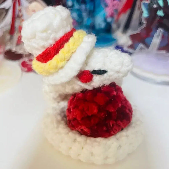 [BUNJANG] Hazbin Hotel Lucifer Crochet Snake Plush / [급처] 해즈빈호텔 루시퍼 뱀 코바늘 인형